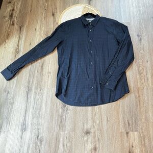 VINCE. Lightweight Button Down Mens Shirt